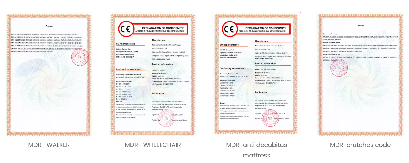 wheelchair certifications