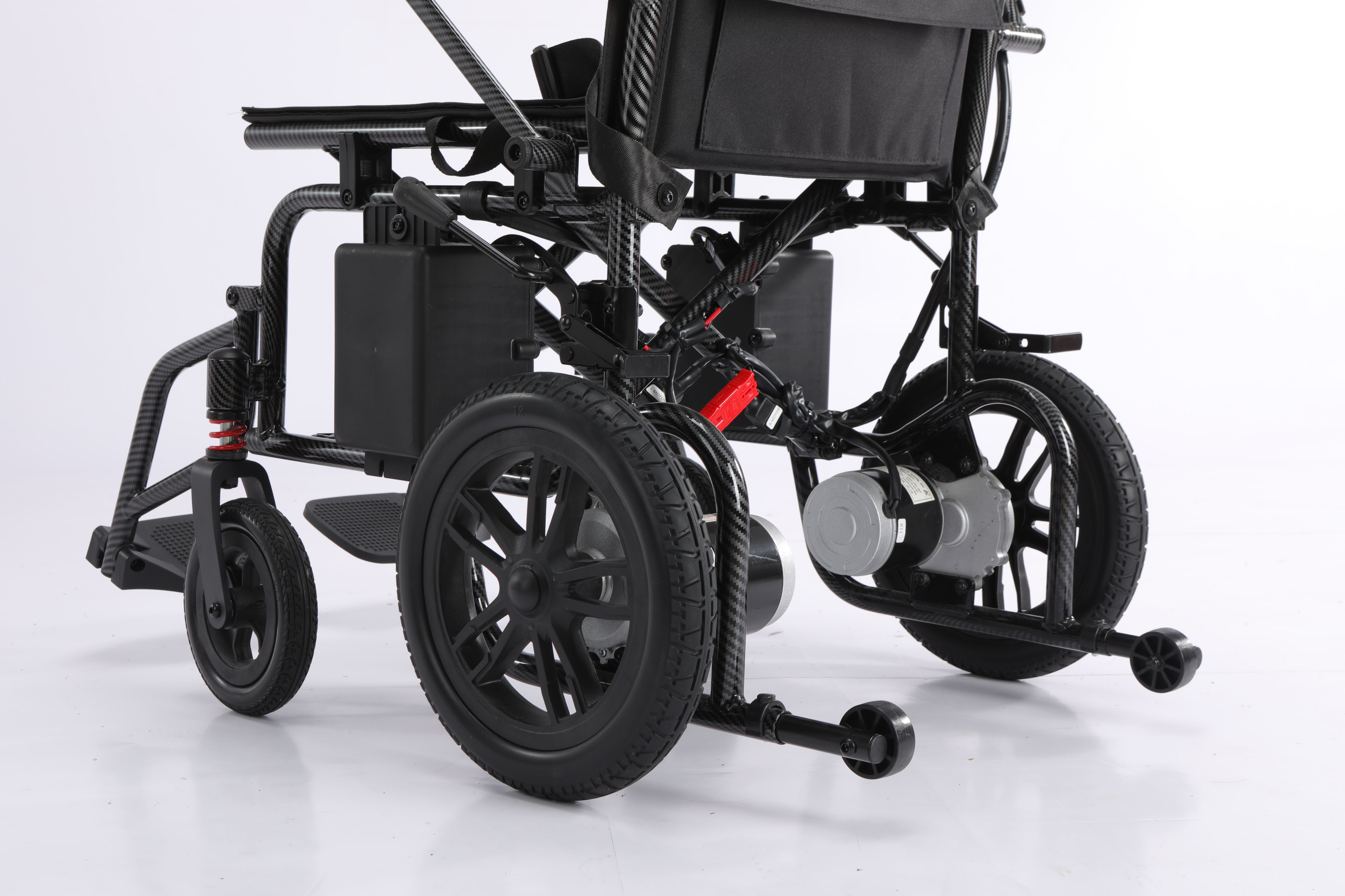 Moteurs pour fauteuil roulant électrique à double couple élevé avec freins électromagnétiques